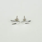 Bird Minimalist Earring In 925 Sterling Silver