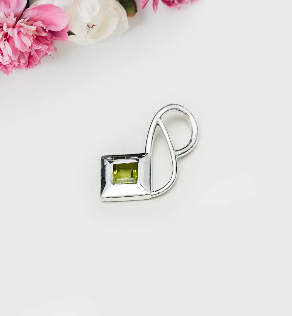 Designer Pendants With Lemon Quartz Gemstone In 925 Sterling Silver