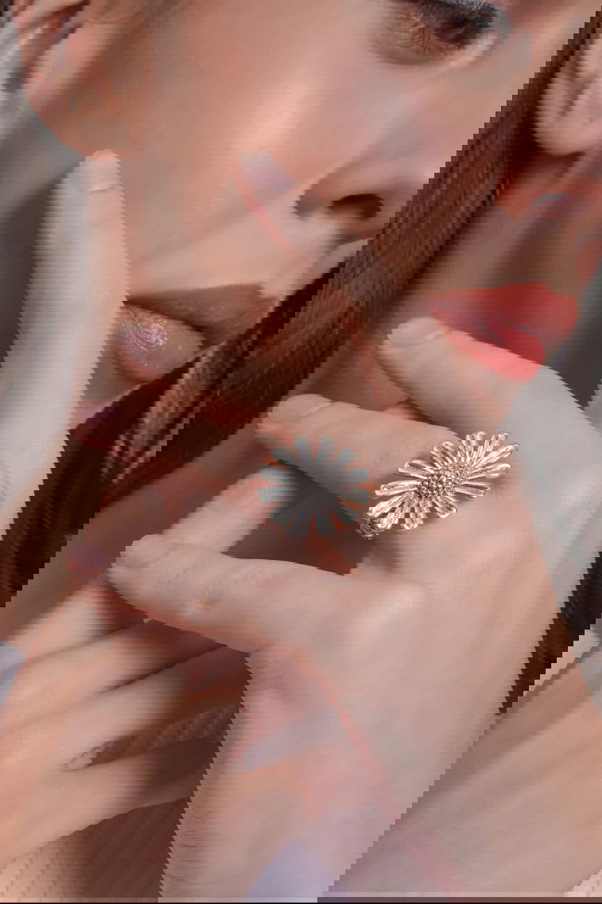 Dridha Antique Bold Rings in 925 Sterling Silver DM505