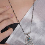 Dridha Antique Mangalsutra in 925 Sterling Silver DM110