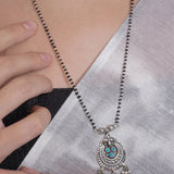 Dridha Antique Mangalsutra in 925 Sterling Silver DM110