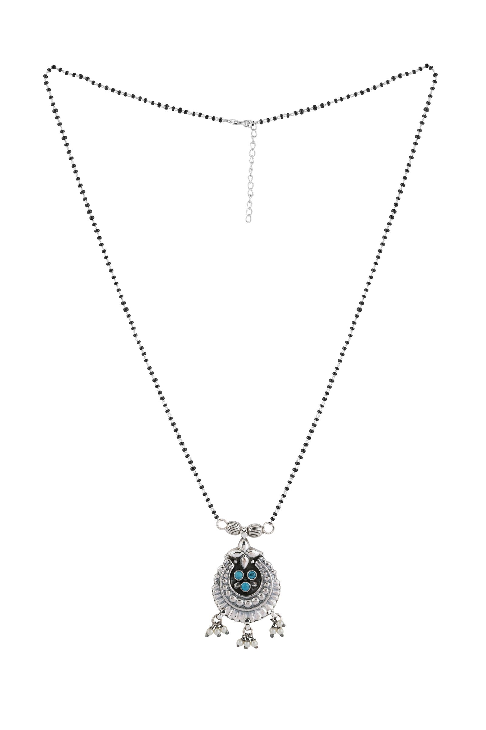 Dridha Antique Mangalsutra in 925 Sterling Silver DM110