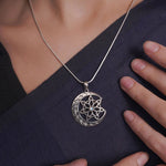 Dridha Antique Necklace in 925 Sterling Silver DM203