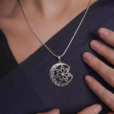Dridha Antique Necklace in 925 Sterling Silver DM203