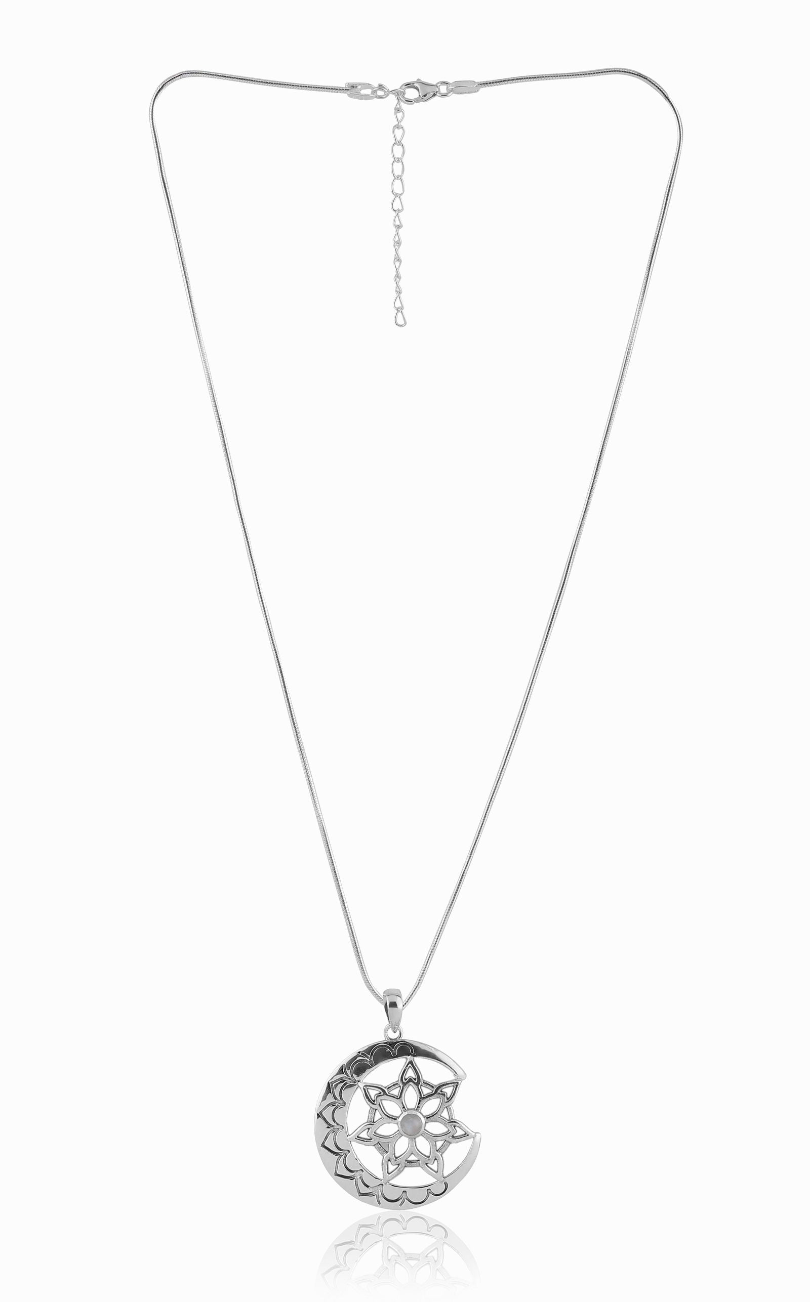 Dridha Antique Necklace in 925 Sterling Silver DM203