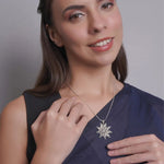 Dridha Antique Necklace in 925 Sterling Silver DM207