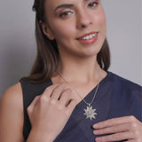 Dridha Antique Necklace in 925 Sterling Silver DM207