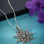 Dridha Antique Necklace in 925 Sterling Silver DM207