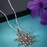 Dridha Antique Necklace in 925 Sterling Silver DM207