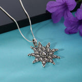 Dridha Antique Necklace in 925 Sterling Silver DM207