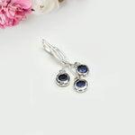 Handmade Pendant With Lolite Gemstone In 925 Sterling Silver