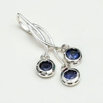 Handmade Pendant With Lolite Gemstone In 925 Sterling Silver