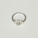 Mohnaa Crown Ring With Rainbow Moonstone - Mohnaa Jewels