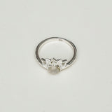 Mohnaa Crown Ring With Rainbow Moonstone - Mohnaa Jewels