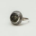 Floral Sterling Silver Ring - Mohnaa Jewels