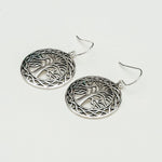 Life Of Tree Earrings 925 Solid Sterling Silver - Mohnaa Jewels