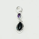 Best Price Pendants With Multi Gemstone Sterling Silver 2 - Mohnaa Jewels