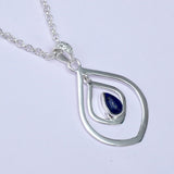 Pendants With Kyanite Gemstone In 925 Sterling Silver - Mohnaa Jewels