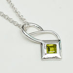 Designer Pendants With Lemon Quartz Gemstone In 925 Sterling Silver - Mohnaa Jewels