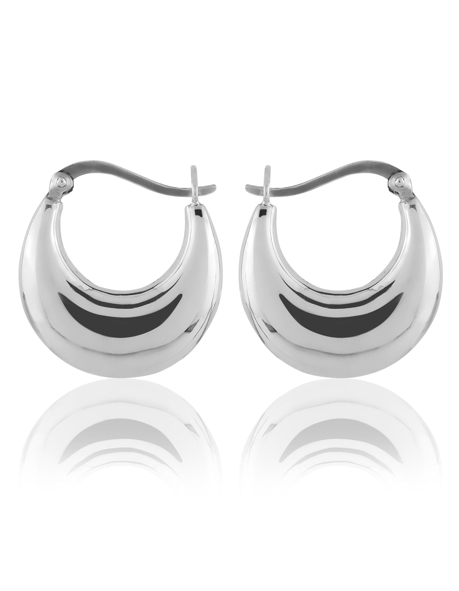 Mohnaa Crescent Moon Earring