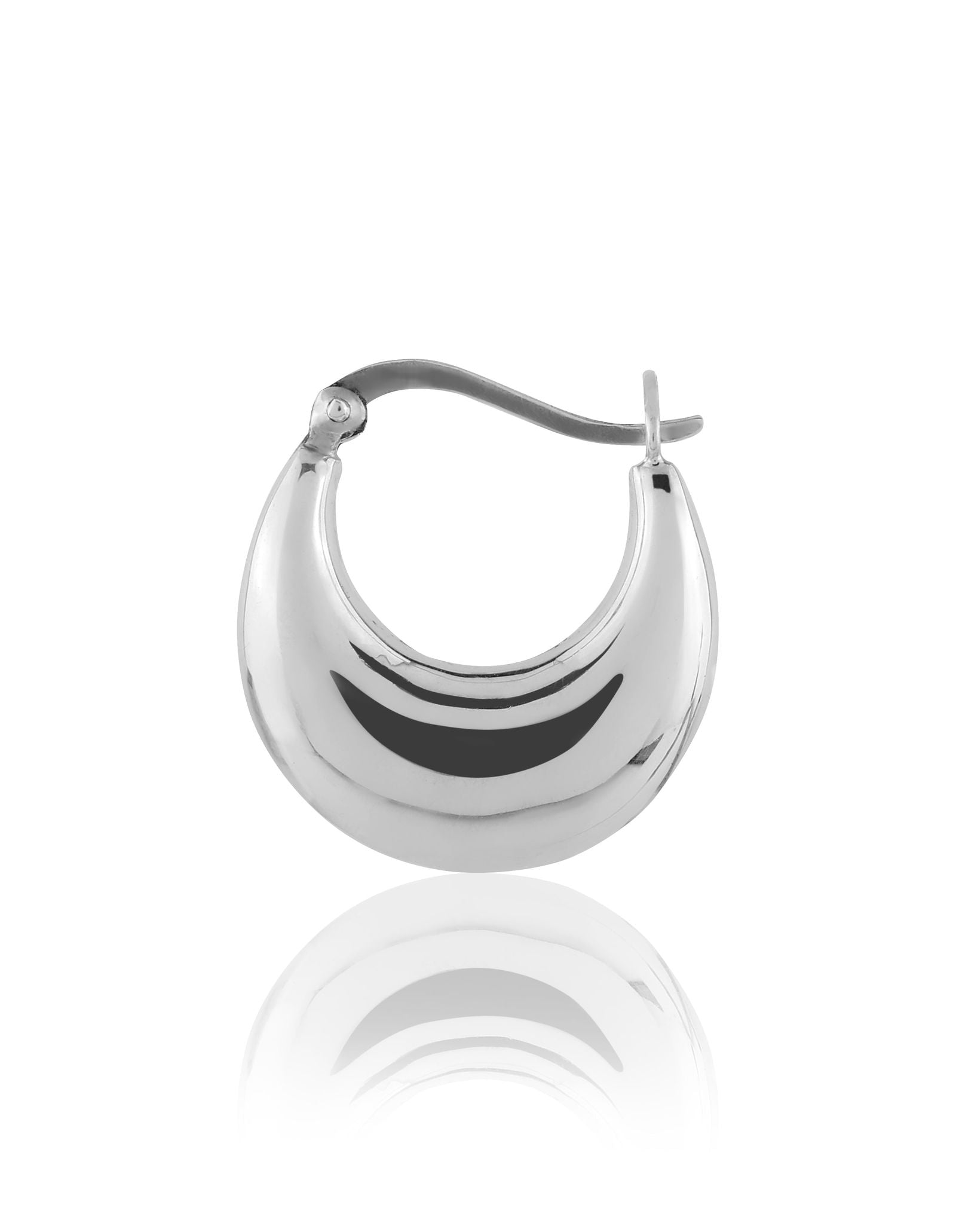 Mohnaa Crescent Moon Earring
