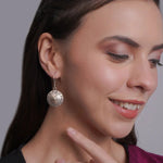 Mohnaa Earring with Peacock Motif 2
