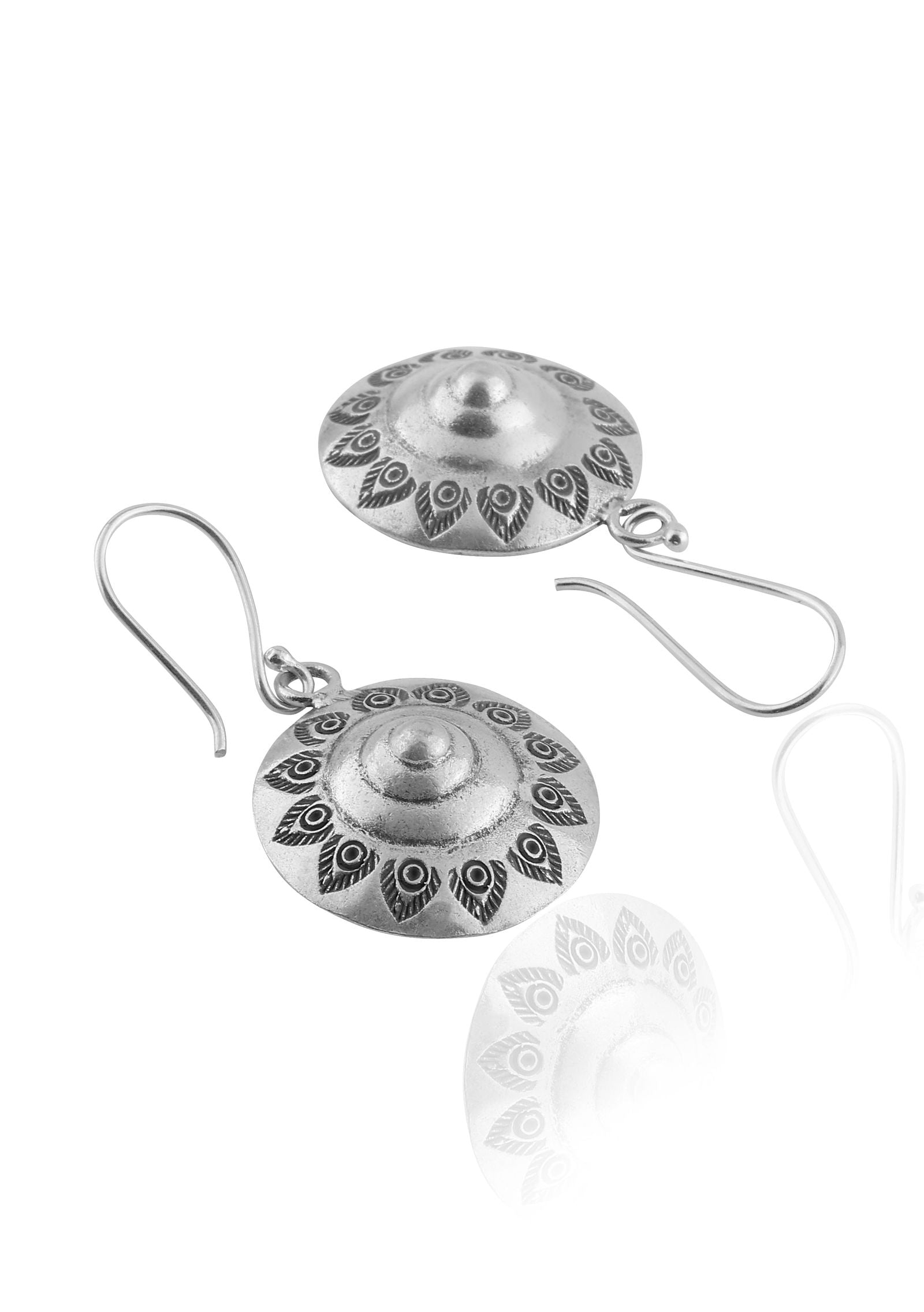 Mohnaa Earring with Peacock Motif 2