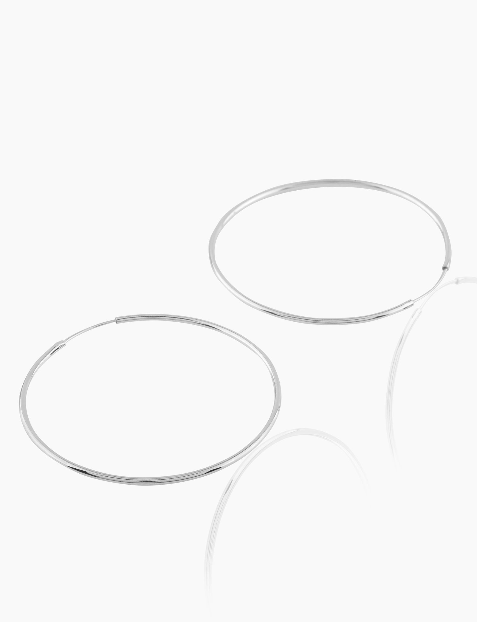 Mohnaa Hoop Earrings Plain