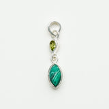 Best Price Pendants With Multi Gemstone Sterling Silver 1 - Mohnaa Jewels