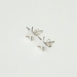 925 Silver Star Minimalist Stud Earring - Mohnaa Jewels