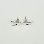 Bird Minimalist Earring In 925 Sterling Silver - Mohnaa Jewels