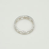 Simple Plain 925 Solid Silver Ring - Mohnaa Jewels