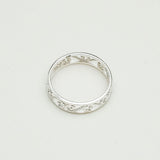 Simple Plain 925 Solid Silver Ring - Mohnaa Jewels