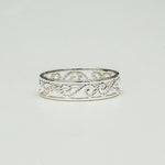 Simple Plain 925 Solid Silver Ring - Mohnaa Jewels