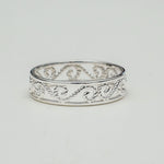 Simple Plain 925 Solid Silver Ring - Mohnaa Jewels