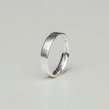 Plain 925 Solid Silver Ring - Mohnaa Jewels