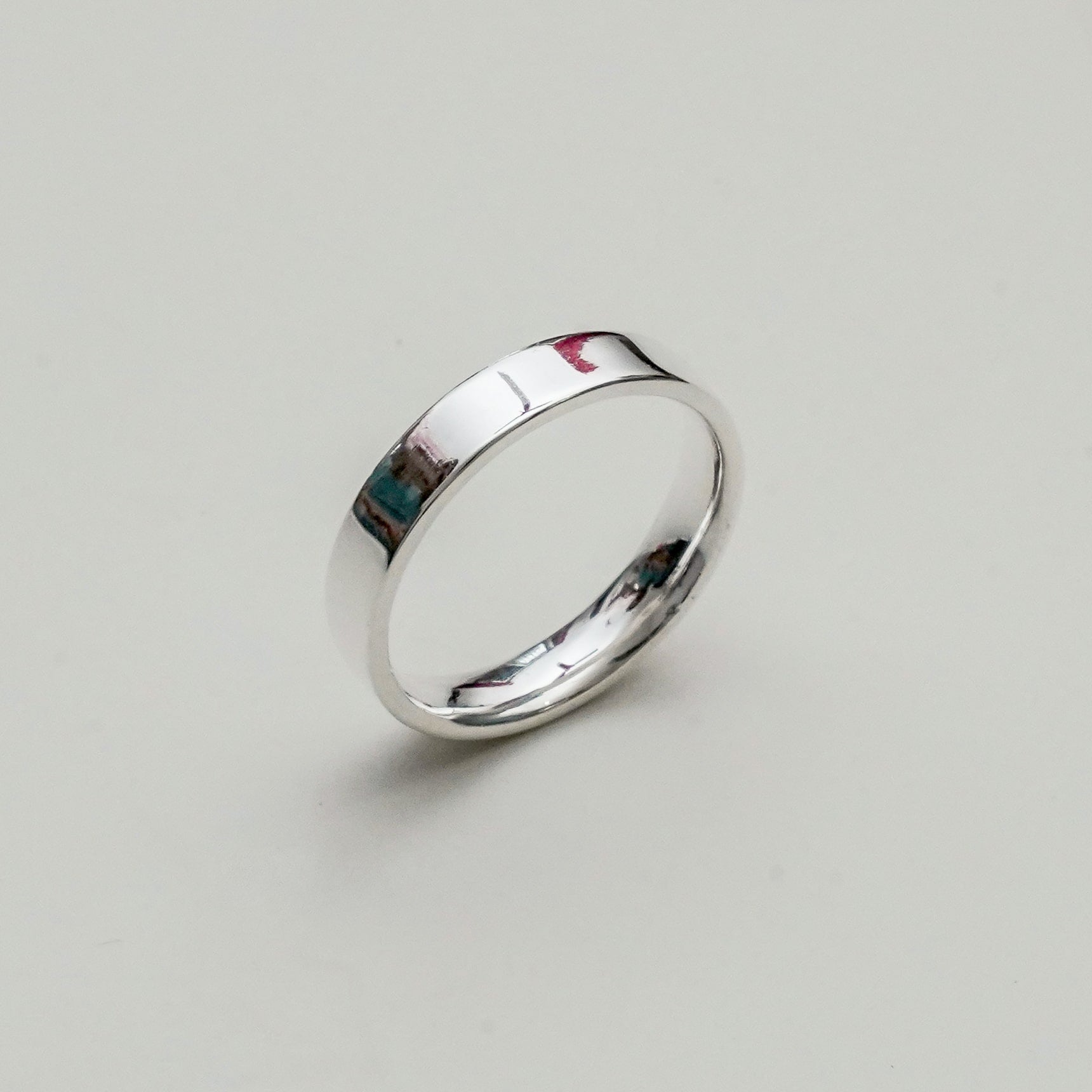 Plain 925 Solid Silver Ring - Mohnaa Jewels