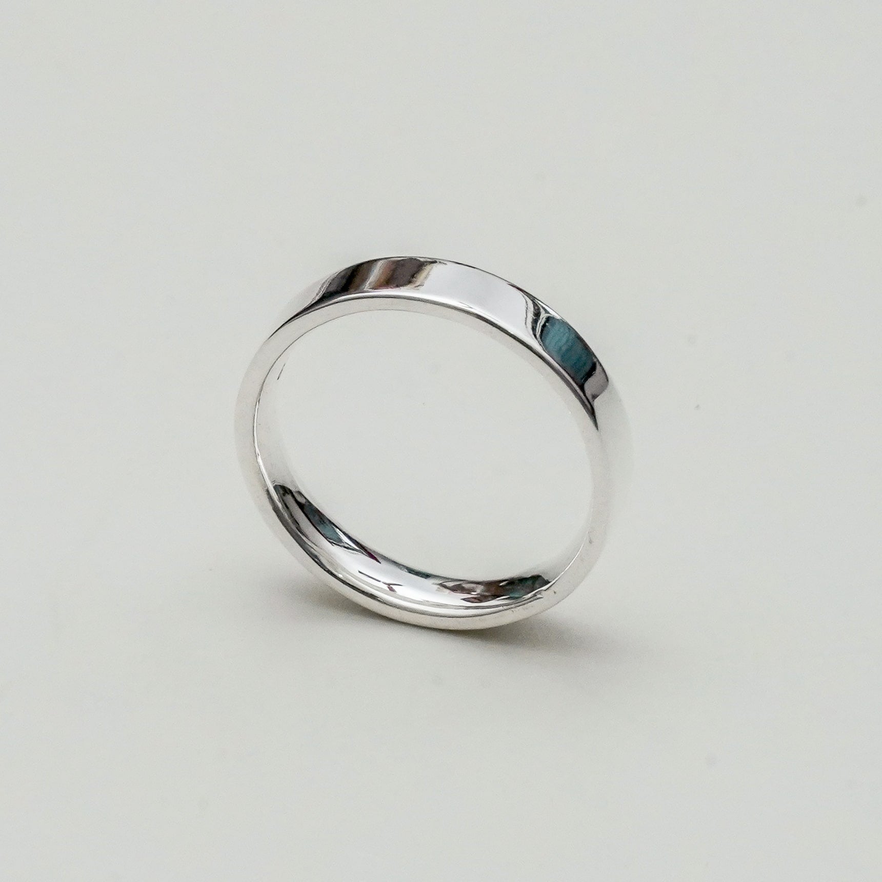 Plain 925 Solid Silver Ring - Mohnaa Jewels