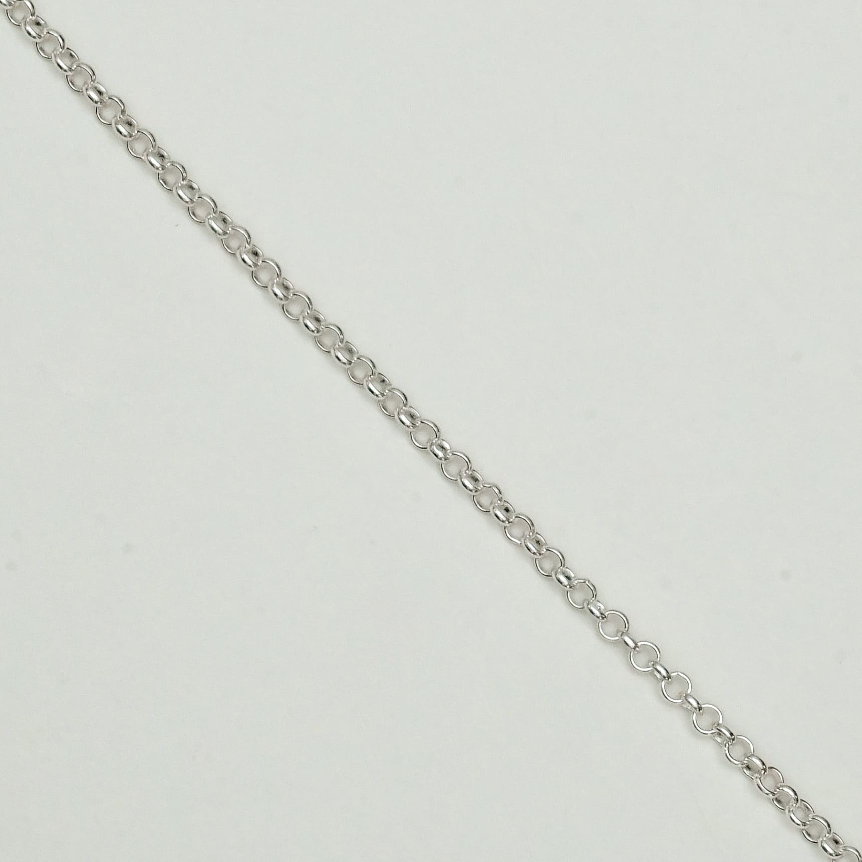 925 Sterling Silver 18″ Silver Ball Beads Chain 2mm - Mohnaa Jewels