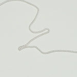 925 Sterling Silver 18 Inch Curb Chain 1MM - Mohnaa Jewels