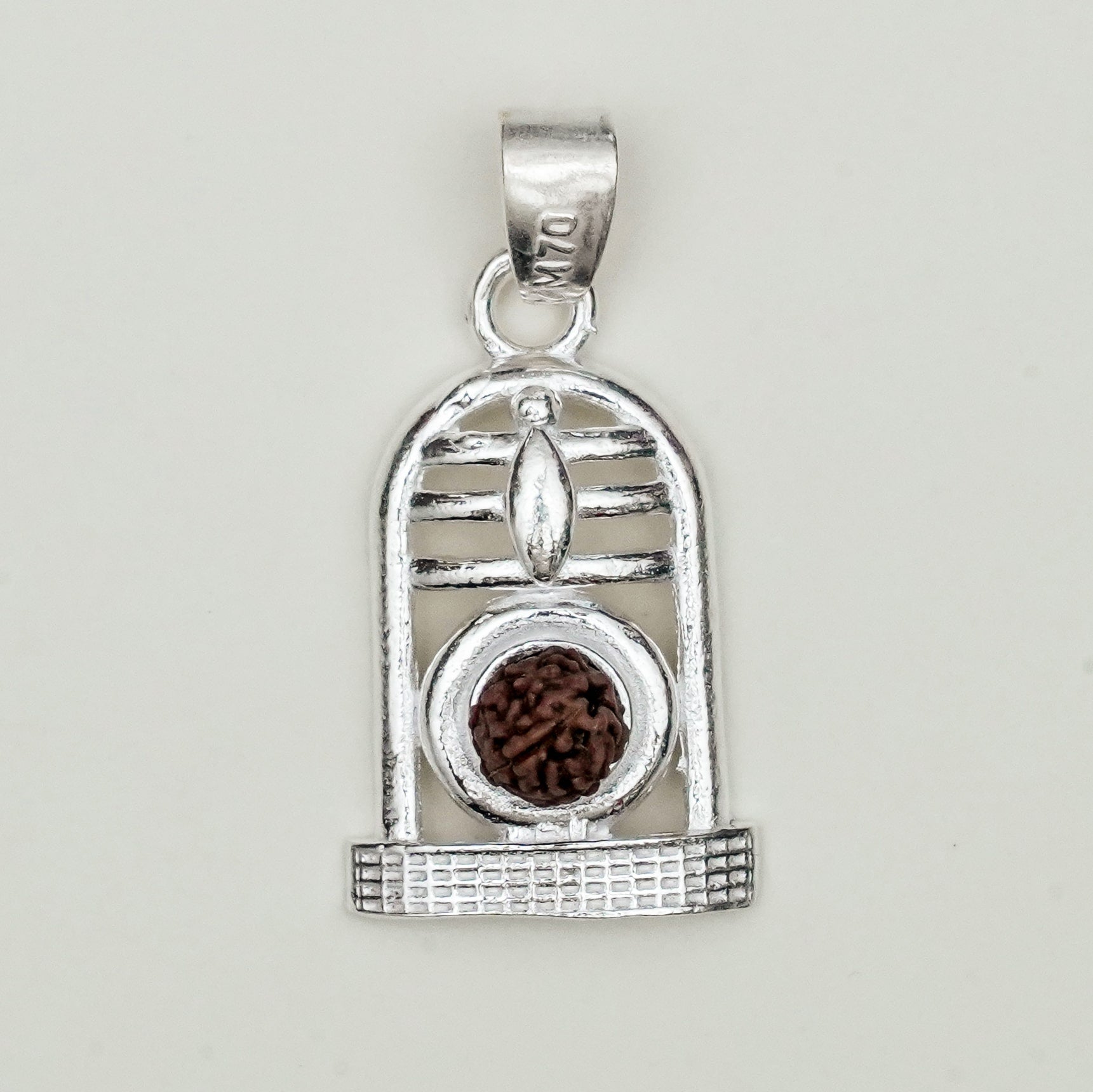 Shiva Linga with Rudraksh Pendant - Mohnaa Jewels