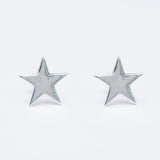 925 Silver Star Minimalist Stud Earring - Mohnaa Jewels