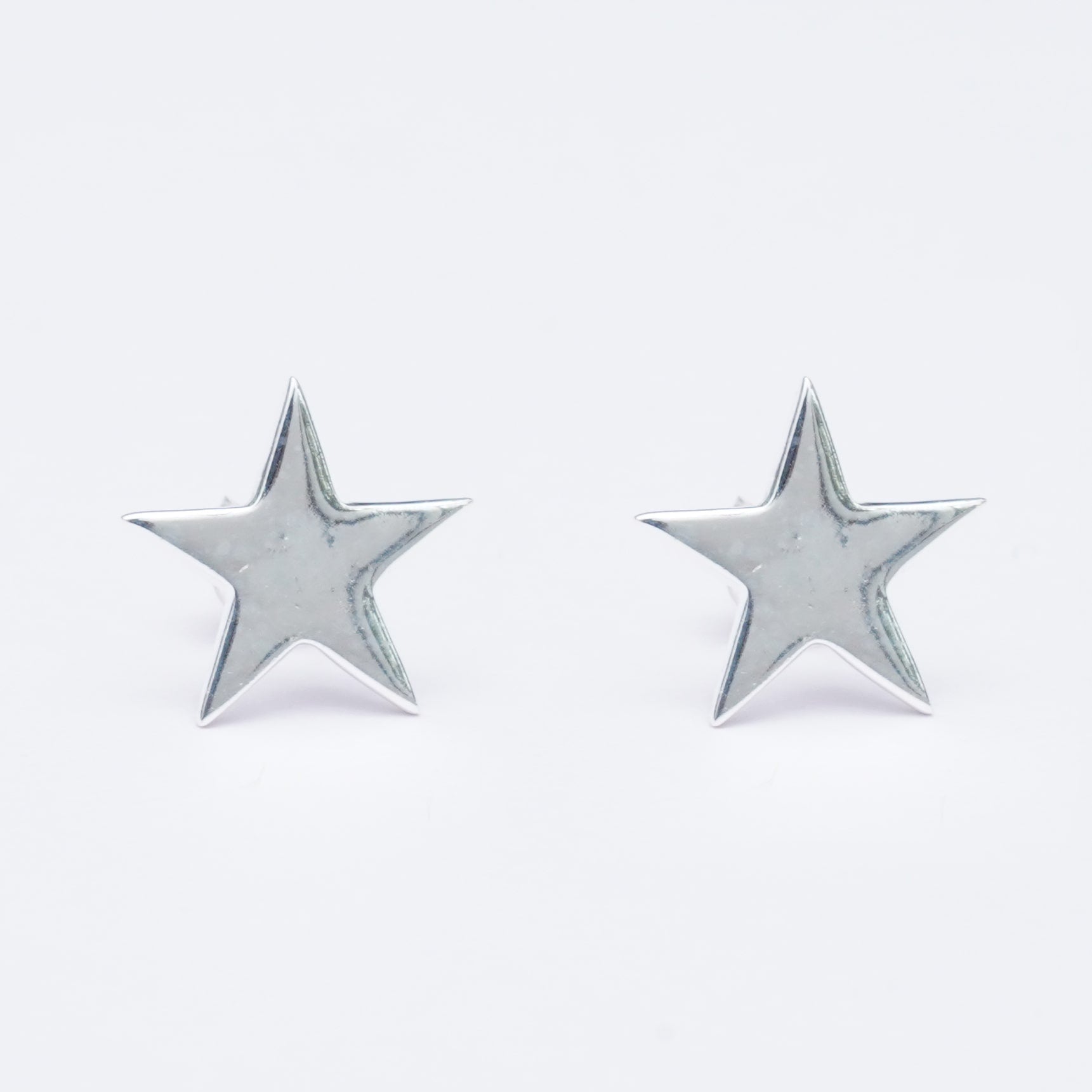 925 Silver Star Minimalist Stud Earring - Mohnaa Jewels