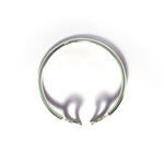 Crescent Silver Bracelet - Openable - Mohnaa Jewels