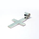 Solid Cross in 925 sterling Silver - Mohnaa Jewels