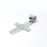 Solid Cross in 925 sterling Silver - Mohnaa Jewels