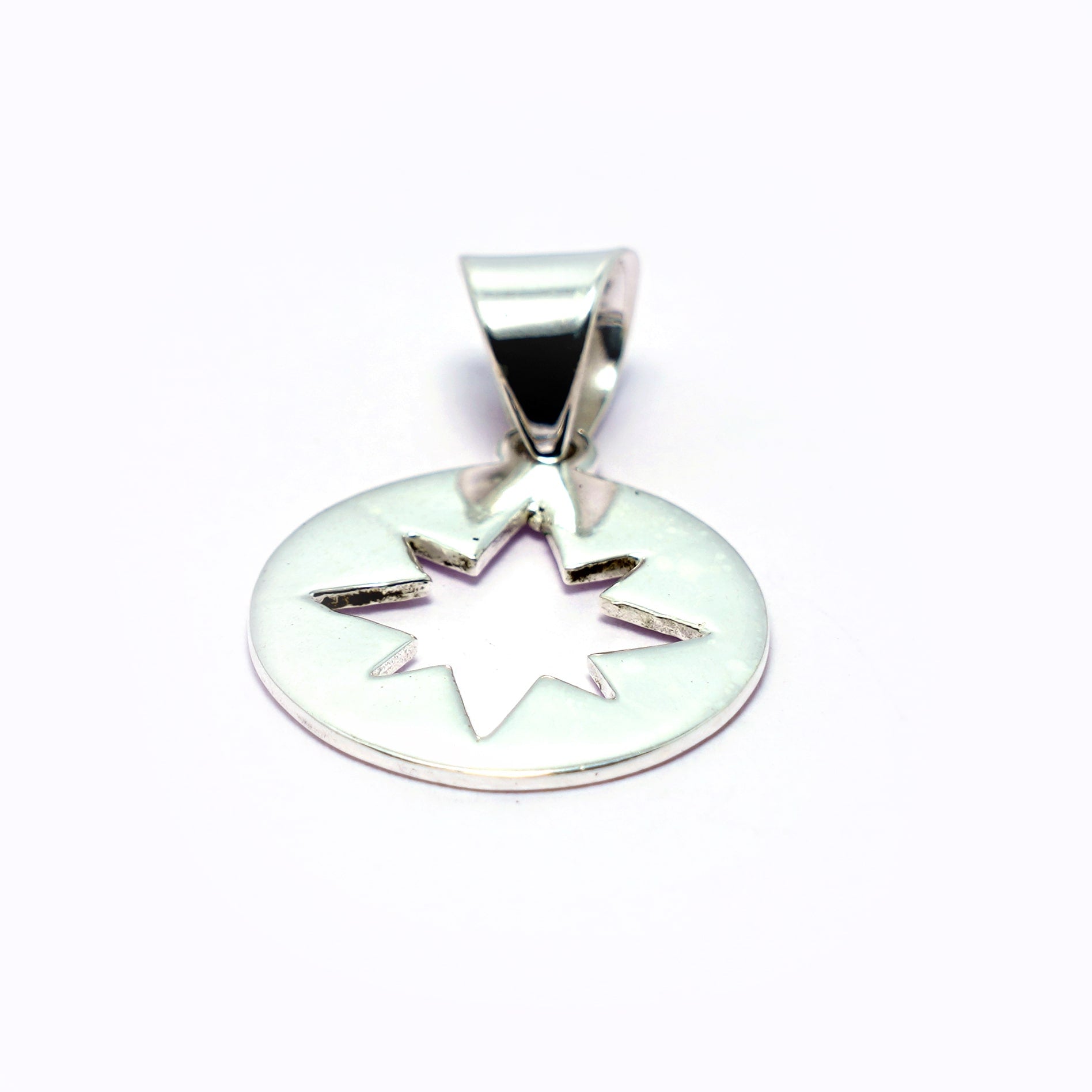 Star Silver Pendant - Mohnaa Jewels