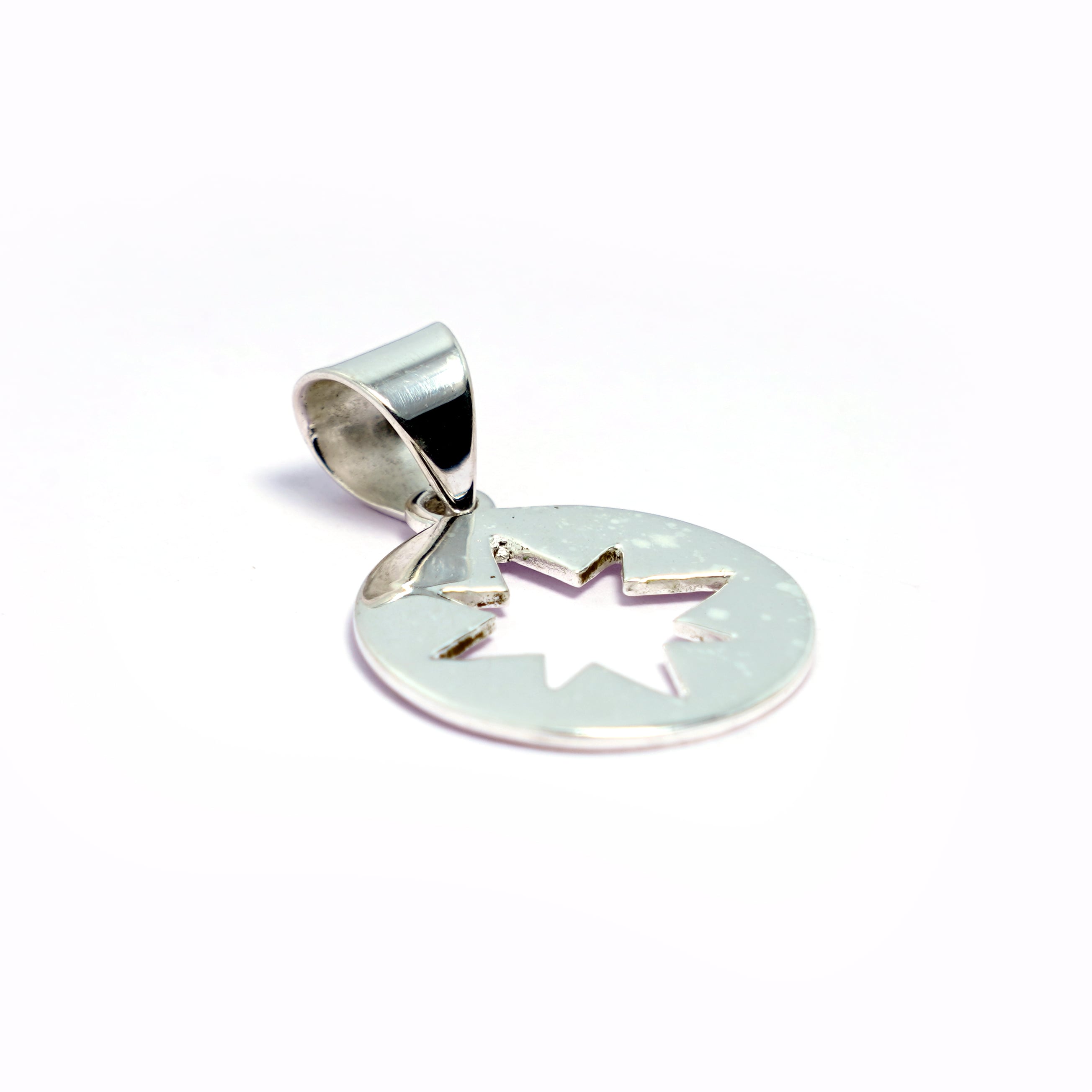 Star Silver Pendant - Mohnaa Jewels