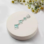 Simple Pendent with Blue Topaz Gemstone in 925 Silver Pendants