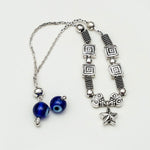 Sterling Silver Evil Eye Bracelet
